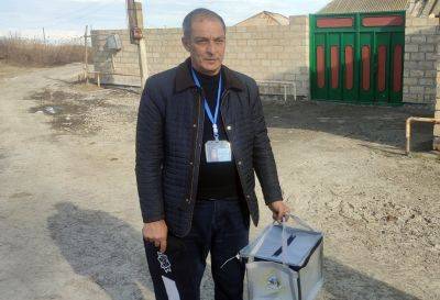 Старейший избиратель Азербайджана проголосовал на президентских выборах - trend.az - Азербайджан - Президент