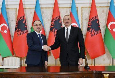 Ильхам Алиев - Президент Ильхам Алиев - Президент Албании поздравил Президента Ильхама Алиева - trend.az - Азербайджан - Албания - Президент
