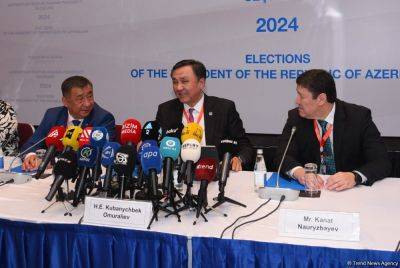 Кубанычбек Омуралиев - Президентские выборы в Азербайджане прошли открыто и прозрачно - генсек ОТГ - trend.az - Азербайджан - Президент