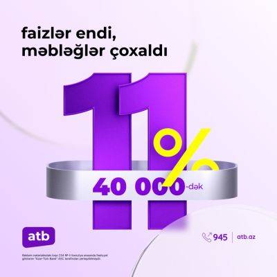 Новая акция по потребительским кредитам от Azer Turk Bank - trend.az