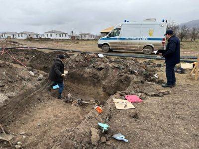 В обнаруженном Ходжалы массовом захоронении найдены останки еще пяти человек - trend.az - Азербайджан - Ходжалы