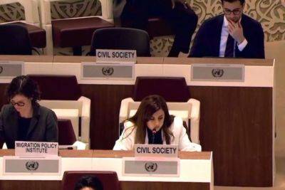 На мероприятии ООН поднят вопрос о праве западных азербайджанцев на возвращение - trend.az - Армения - Азербайджан - Женева
