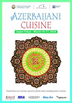 В Японии пройдет художественная выставка, посвященная азербайджанской кухне - trend.az - Япония - Токио - Азербайджан