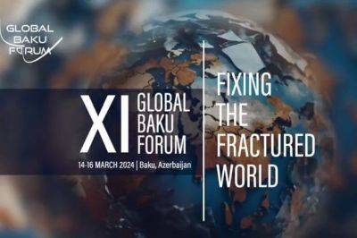 Начал работу XI Глобальный Бакинский форум - trend.az - Азербайджан - Президент - Баку