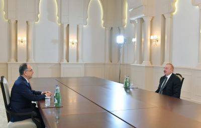 Ильхам Алиев - Эди Рам - Президент Ильхам Алиев - Президент Ильхам Алиев встретился с Президентом Албании (ВИДЕО/ФОТО) - trend.az - Азербайджан - Албания - Президент