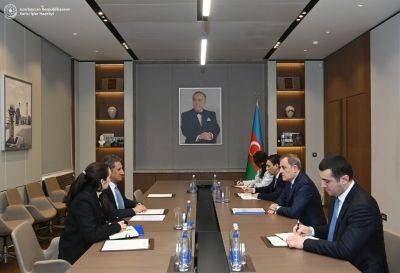 Джейхун Байрамов - Обсуждены вопросы сотрудничества между Азербайджаном и IRENA в рамках COP29 (ФОТО) - trend.az - Евросоюз - Азербайджан