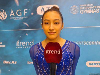 Моя цель - выйти в финал Международного турнира по спортивной гимнастике "AGF Trophy" – гимнастка из Казахстана - trend.az - Украина - Азербайджан - Грузия - Казахстан - Узбекистан