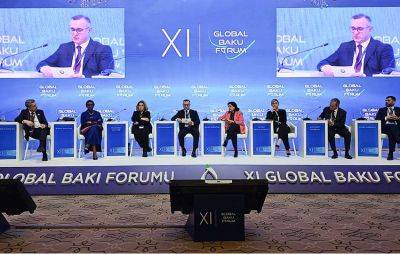 Теймур Мусаев - Министр здравоохранения Азербайджана выступил на панельной сессии XI Глобального Бакинского форума (ФОТО) - trend.az - Азербайджан