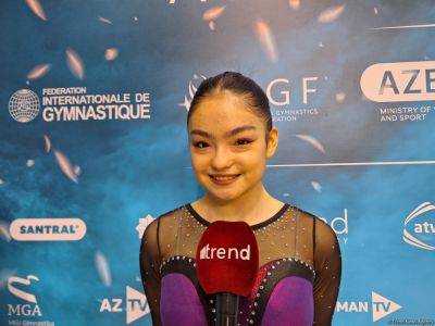 Впечатления от Международного турнира "AGF Trophy" в Баку самые замечательные – гимнастка из Узбекистана - trend.az - Украина - Азербайджан - Грузия - Казахстан - Узбекистан