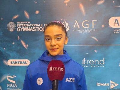 Очень хочу завоевать медаль Международного турнира "AGF Trophy" – азербайджанская гимнастка Назанин Теймурова - trend.az - Украина - Азербайджан - Грузия - Казахстан - Узбекистан