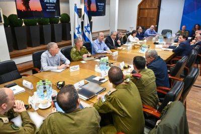 Министры передали СМИ данные с закрытого заседания правительства - nashe.orbita.co.il - Израиль - Хамас