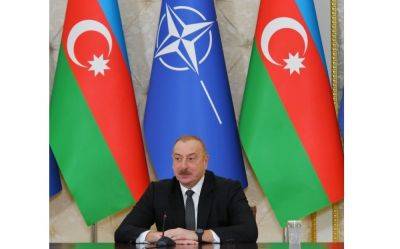Ильхам Алиев - Йенс Столтенберг - Президент Ильхам Алиев: Сегодня мы находимся в активной фазе мирных переговоров с Арменией - trend.az - Армения - Президент