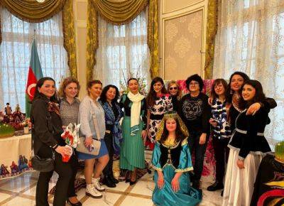 Лейла Абдуллаева - В Париже прошел праздник азербайджанцев, посвященный Новрузу (ФОТО) - trend.az - Франция - Азербайджан - Париж