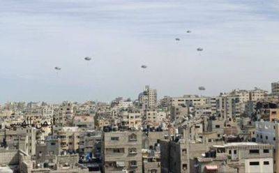 Иорданская гумпомощь для Газы сброшена с самолетов в третий раз - mignews.net - Израиль - Иордания