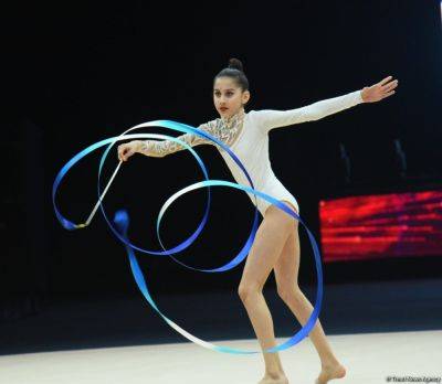 В Баку стартовали соревнования 29-го чемпионата Азербайджана по художественной гимнастике (ФОТО) - trend.az - Азербайджан - Гянджа
