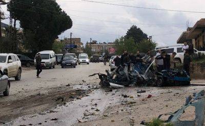 Сообщается об израильском ударе по автомобилю в Ливане - mignews.net - Израиль - Ливан
