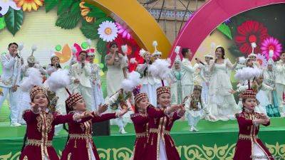 Праздник Новруз в Туркестане: восхитительная симфония культуры и традиций (ФОТО/ВИДЕО) - trend.az - Туркестан - Туркестан