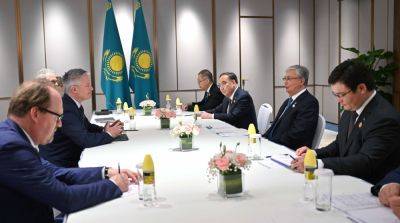Касым-Жомарт Токаев - Матиас Корман - Казахстан придает большое значение сотрудничеству с ОЭСР - Токаев - trend.az - Казахстан - Астана - Президент