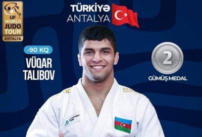 Рашид Мамедалиев - Еще один азербайджанский дзюдоист завоевал серебряную медаль на турнире "Большого шлема" - trend.az - Азербайджан