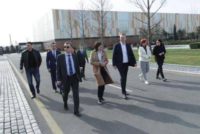 Исполнительный директор Национального агентства спорта Литвы посетил Арену гимнастики в Баку (ФОТО) - trend.az - Азербайджан - Литва