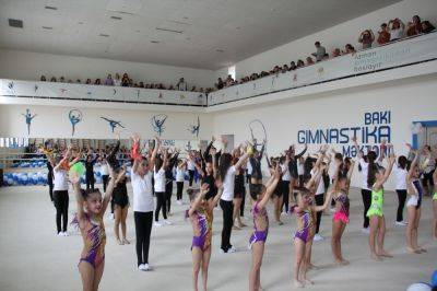 В Баку прошло мероприятие "Спорт начинается с гимнастики" (ФОТО) - trend.az - Азербайджан - Баку - район Сабаильский