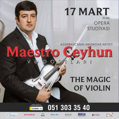 Маэстро Джейхун выступит с концертом в Баку - интересно и харизматично - trend.az - Азербайджан - Баку