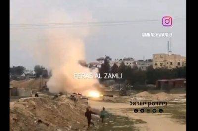 Видео: неудачный запуск ракеты из Газы - рядом с играющими детьми - mignews.net