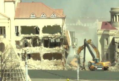 В Ханкенди снесены здания преступлений и вымогательств - trend.az - Сша - Армения - Азербайджан