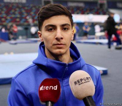 Расул Ахмедзаде - Моя цель на Кубке мира по спортивной гимнастике в Баку - выйти в финал – азербайджанский гимнаст - trend.az - Азербайджан