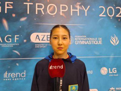 Все участники Кубка мира в Баку заряжены на победу – гимнастка из Казахстана - trend.az - Казахстан