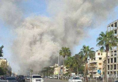 ВВС Израиля снесли здание иранского консульства в Дамаске - nashe.orbita.co.il - Израиль - Иран - Сирия - Дамаск
