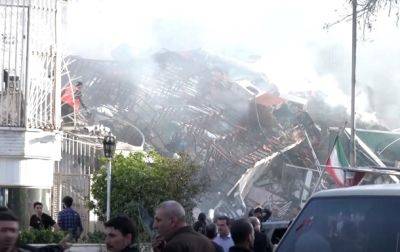 Мохаммад Реза Захеди - В Сирии разбомбили посольство Ирана – обвиняют Израиль - korrespondent.net - Израиль - Иран - Сирия - Украина - Дамаск - Тегеран - Sana