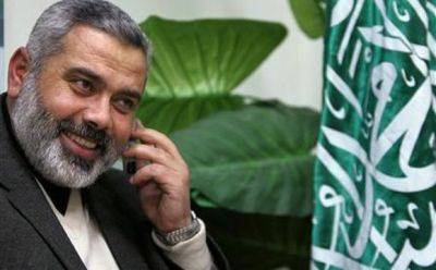 Исмаил Ханийе - Ханийе не исключил заключения сделки, несмотря на ликвидацию его сыновей - mignews.net - Израиль - Хамас