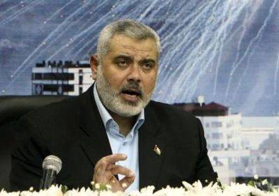 Исмаил Хания - Главарь ХАМАС Хания порассуждал об уничтожении своих сыновей в Газе - nashe.orbita.co.il - Израиль - Хамас
