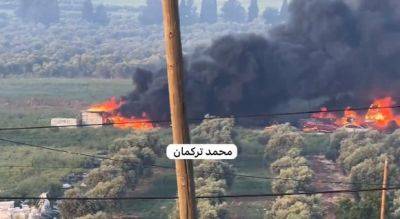Поселенцы в Самарии поджигают дома и автомобили. Один палестинец убит - mignews.net - Палестина
