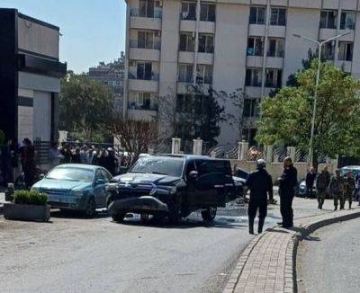 В посольском районе Дамаска взорвался заминированный автомобиль - mignews.net - Израиль - Иран - Сирия - Дамаск - Тегеран - Sana