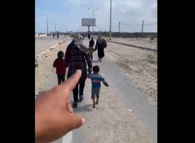 Видео: палестинцы возвращаются на север Газы - mignews.net