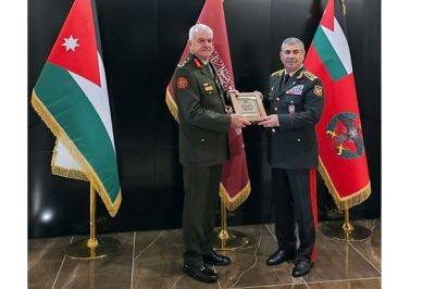 Закир Гасанов - Азербайджан и Иордания подписали соглашение о сотрудничестве в сфере обороны (ФОТО) - trend.az - Иордания - Азербайджан