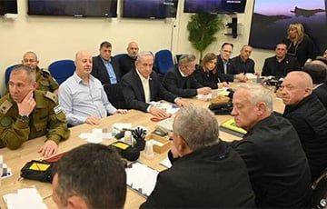 Джон Байден - В Израиле закончилось заседание военного кабинета - charter97.org - Израиль - Иран - Сша - Белоруссия - Президент