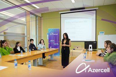 При поддержке Azercell продолжается реализация проекта «Молодежь может!» (ФОТО) - trend.az - Азербайджан