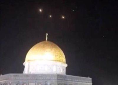 Аятолла Хаменаи опубликовал фото ракетного обстрела Иерусалима - nashe.orbita.co.il - Иерусалим - Иран