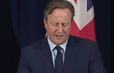 Дэвид Кэмерон - Кэмерон фактически признал право иранцев на "ответный удар" - mignews.net - Израиль - Иран - Англия - Ливан - Дамаск - Йемен - Хамас
