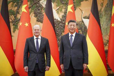 Си Цзиньпин - Олафом Шольцем - Си Цзиньпин встретился с Шольцом в Пекине - trend.az - Германия - Китай - Пекин