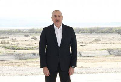 Ильхам Алиев - Президент Ильхам Алиев - Президент Ильхам Алиев: Среди инфраструктурных проектов, реализованных в Азербайджане в последние годы, Ширванский оросительный канал имеет особое значение - trend.az - Азербайджан - Президент