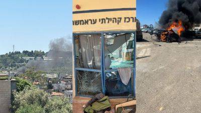 "Хизбалла" обстреляла израильский друзский поселок: ранено 14 человек. ВИДЕО - 9tv.co.il - Ливан - Араб - Израильский