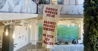 Работников Google арестовали за офисный протест против сотрудничества с Израилем - itc.ua - Израиль - Нью-Йорк - Украина - Washington - штат Калифорния - Washington