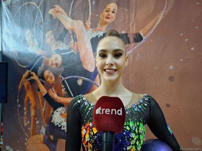 В Национальной арене гимнастики в Баку чувствую себя комфортно – спортсменка из Узбекистана - trend.az - Азербайджан - Узбекистан