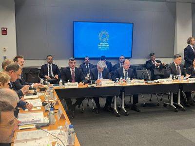 Талех Кязымов - Сотрудничество со Всемирным банком будет способствовать дальнейшему построению более устойчивой экономики не только в Азербайджане, но и во всем регионе - Талех Кязымов (ФОТО) - trend.az - Вашингтон - Азербайджан - Вашингтон