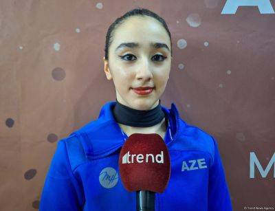 Зохра Агамирова - Камилла Сеидзаде - Благодарю зрителей за поддержку на Кубке мира – азербайджанская гимнастка Камилла Сеидзаде - trend.az - Азербайджан