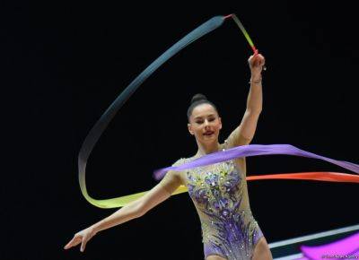 Камилла Алиева - Камилла Сеидзаде - В Баку стартовал второй день соревнований Кубка мира по художественной гимнастике (ФОТО) - trend.az - Азербайджан